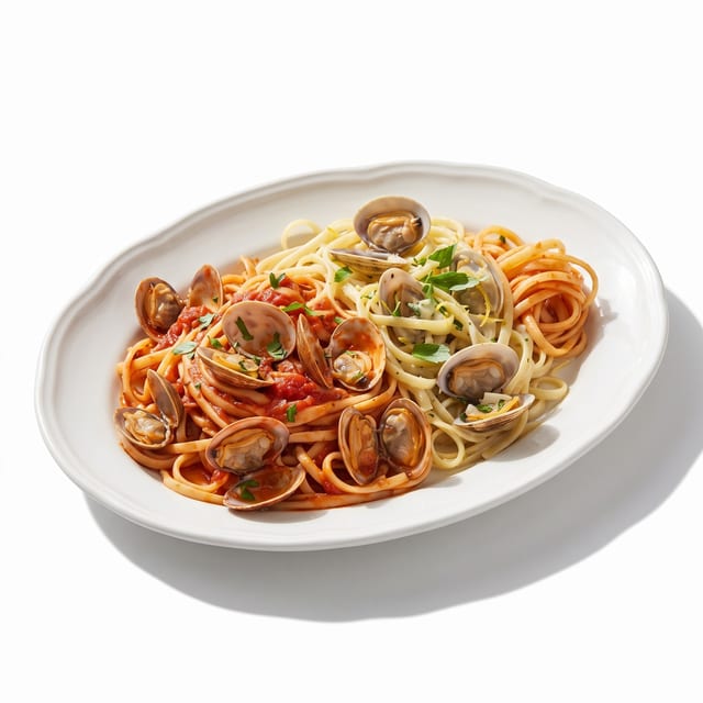 Linguine Fresh Clam Sauce.