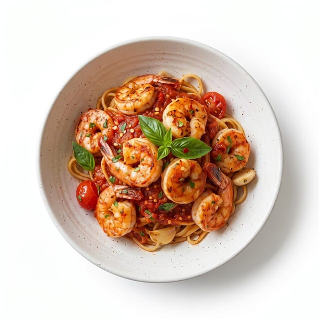 Shrimp Fra Diavolo.