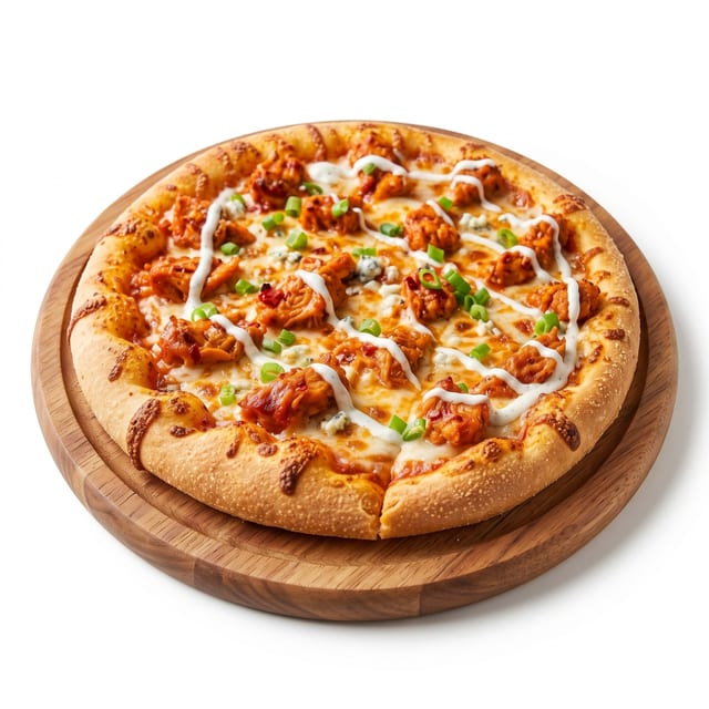 Buffalo Chicken Pizza.