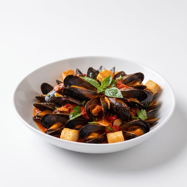 Mussels Fra Diavolo.