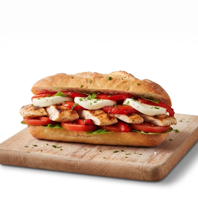 Grilled Chicken Tarantella Sub.