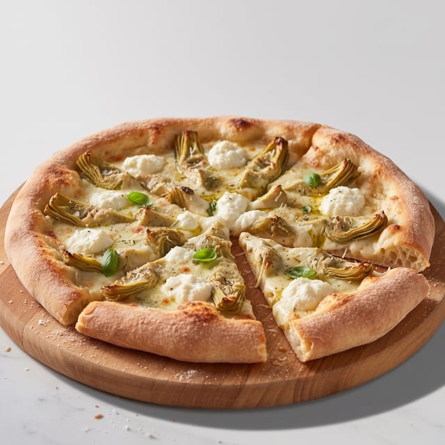 Artichokes Pizza.