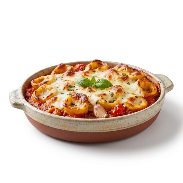 Cheese Tortellini Alfredo.