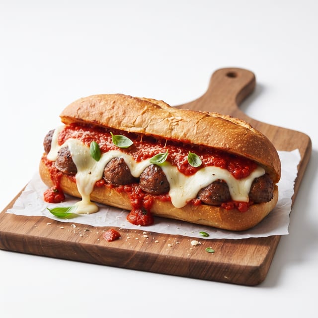 Sausage Parmigiana Sub.