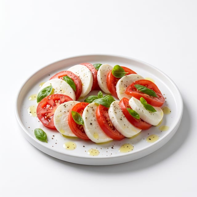Mozzarella Caprese.