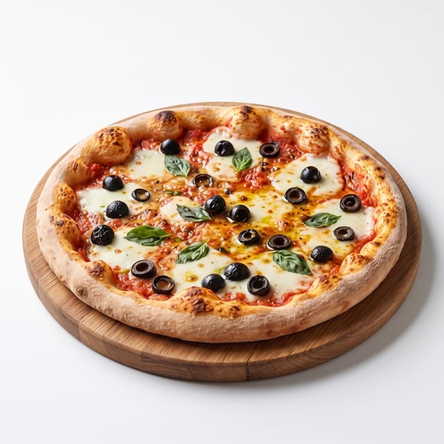 Black Olives Pizza.