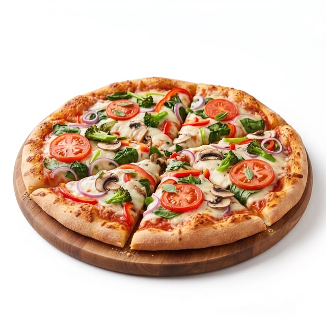 Vegetarian Pizza.