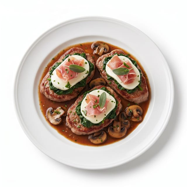 Veal Saltimbocca.