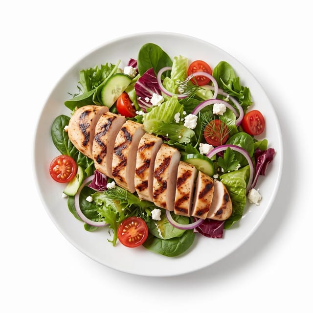 Grilled Chicken Salad.