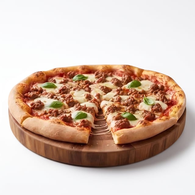 Sausage Pizza.
