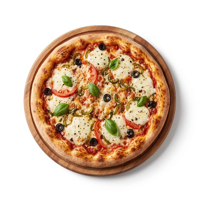Regular Whole Wheat Cheese Pizza.