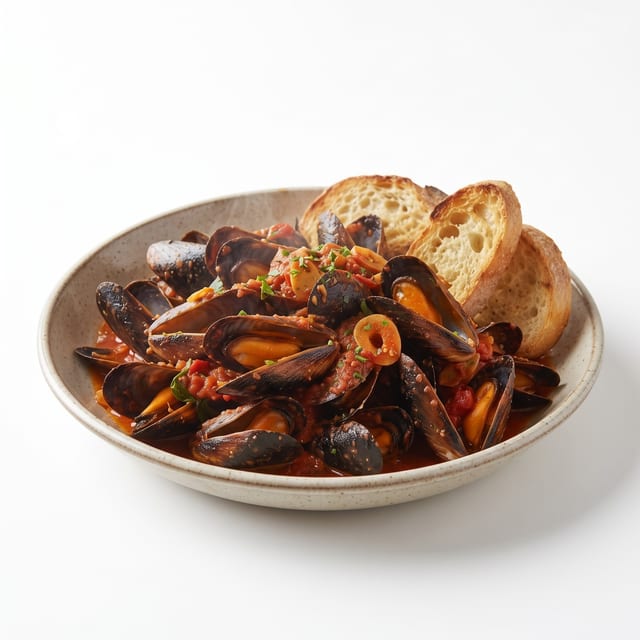 Mussels Fra Diavolo.