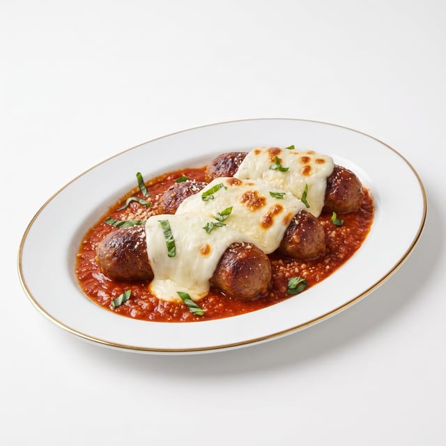 Sausage Parmigiana.