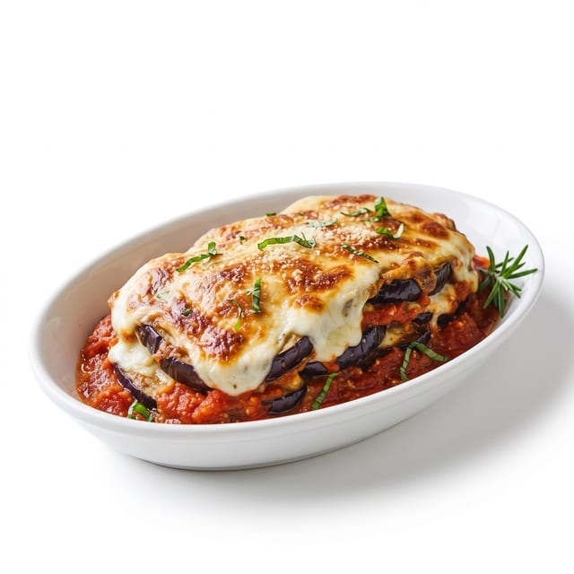 Eggplant Parmigiana.