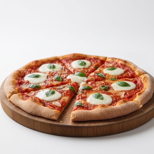 Margherita Whole Wheat Pizza.