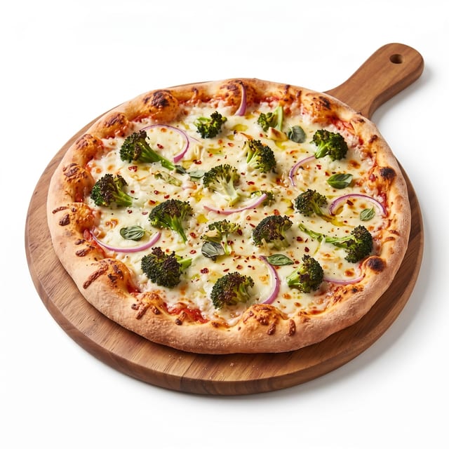 Broccoli Pizza.
