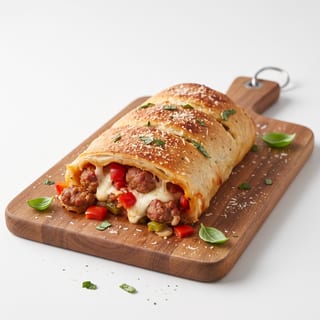 Sausage & Pepper Roll